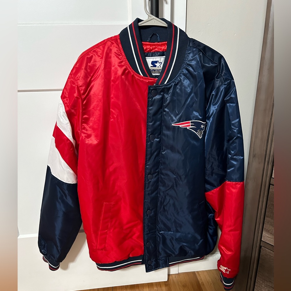 New England Patriots Puffer/Bomber Jacket